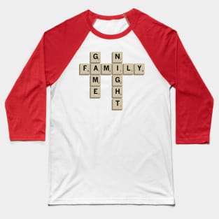 Family Game Night Baseball T-Shirt